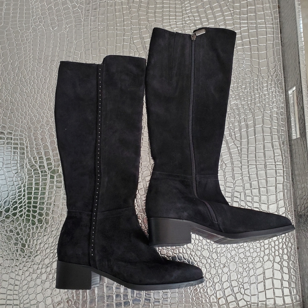 Italeau: Fiamma Water Resistant Knee High Boots
